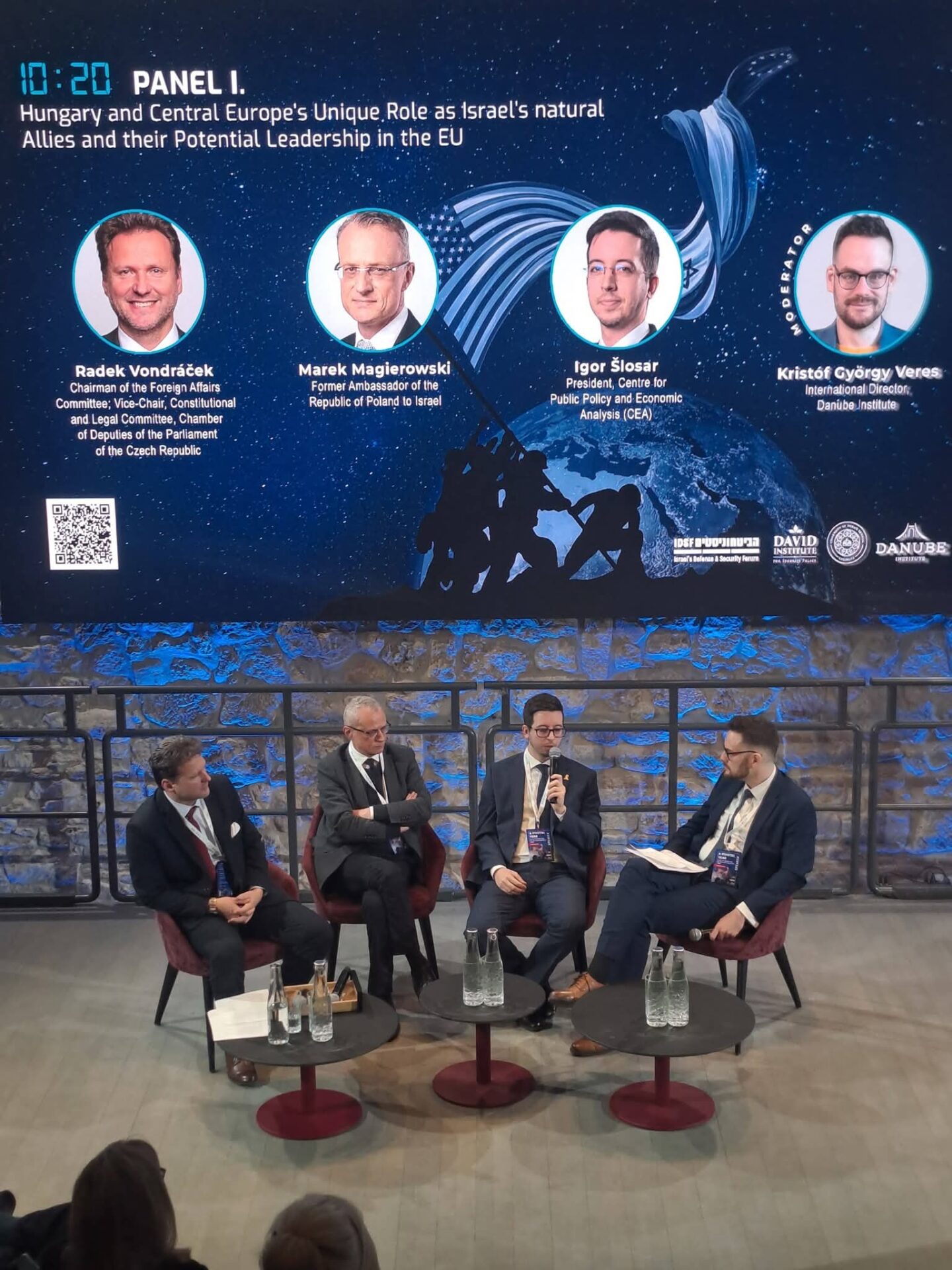 Conference on Central European support for Israel